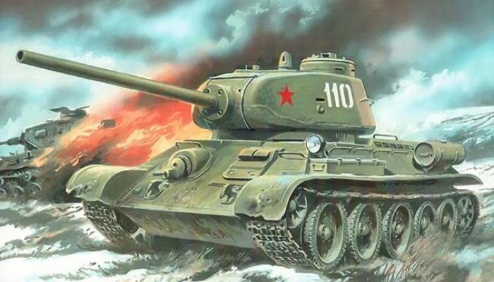 How to find out the year of manufacture of the T 34 tank